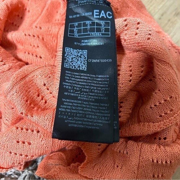 Guess Elia Pointelle Ruffle Sweater - Picture 6 of 6